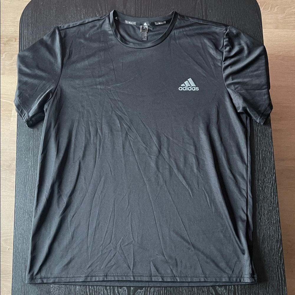 Adidas Men's Black Short Sleeve Tee